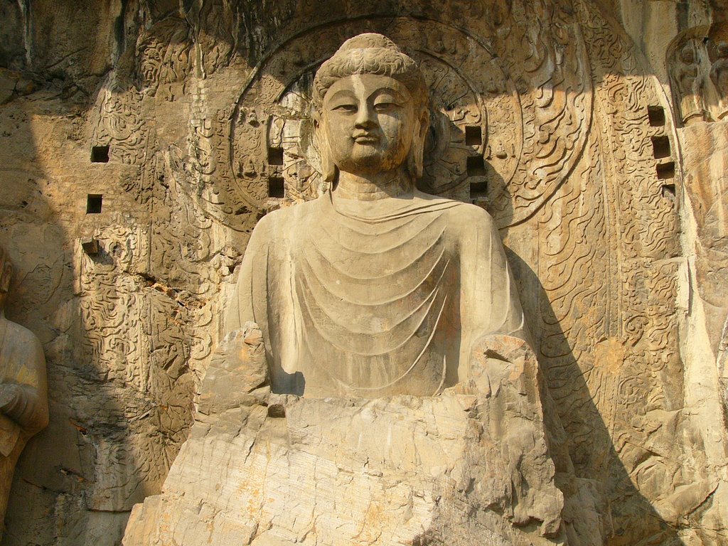 Buddha Statue in Longmen Grottoes Made Resemble Wu Zetian
