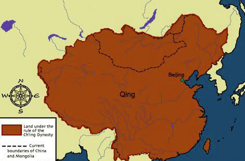 Early Qing Map
