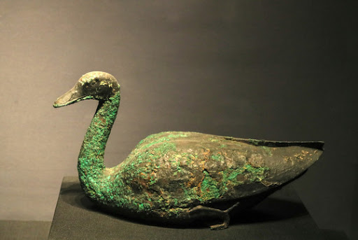 Bronze Goose Excavated from Lishan Mausoleum