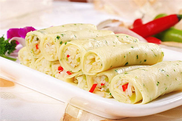 Xian Pancake with Vegetables