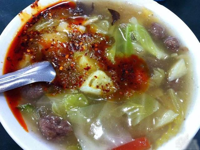 Spicy Soup with Meatball